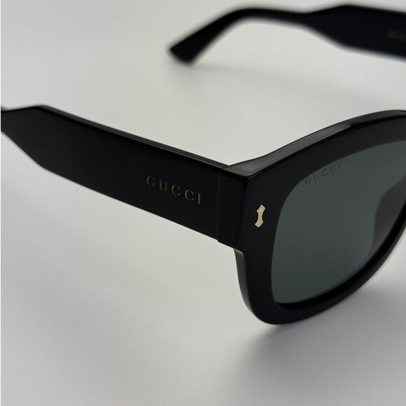 NEW Gucci Sunglasses GG1110S 001 Black Smoke Unisex Authentic - Picture 7 of 14